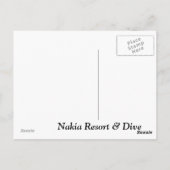 Carte Postale Bula Du Paradis (Dos)