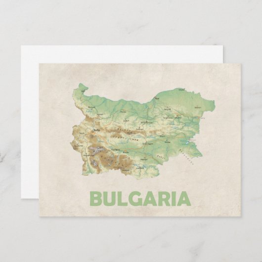 CARTE POSTALE ♥ Bulgarie (Devant / Derrière)