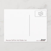 Carte postale Bulion Or 2008 American Buffalo (Dos)