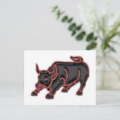 Carte Postale Bull (Debout devant)