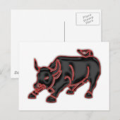 Carte Postale Bull (Devant / Derrière)