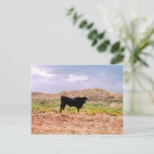 Carte Postale Bull en Espagne (Debout devant)