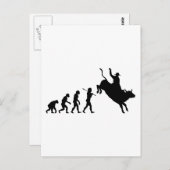 Carte Postale Bull Rider (Devant / Derrière)