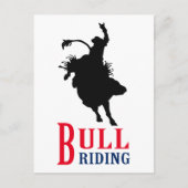 Carte Postale Bull Riding (Devant)