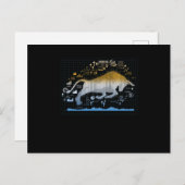 Carte Postale Bull Stock Market Trader Forex de change dans (Devant / Derrière)