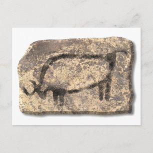 Carte Postale Bull-stone