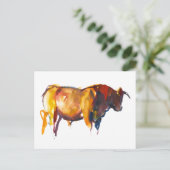 Carte Postale Bull Sunset 2010 (Debout devant)