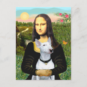 Carte Postale Bull Terrier 1 - Mona Lisa