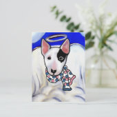 Carte Postale Bull Terrier miniature (Debout devant)