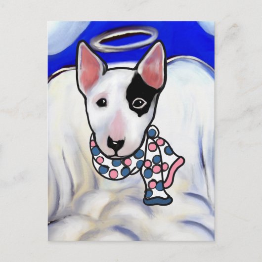 Carte Postale Bull Terrier miniature (Devant)