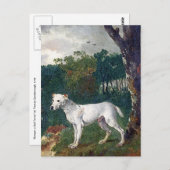 Carte Postale Bull Terrier Painting (Devant / Derrière)