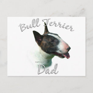 Carte Postale Bull Terrier Papa 2