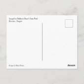 Carte Postale Bullards Beach State Park, Bandon, Oregon (Dos)