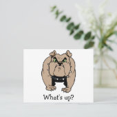 Carte postale Bulldog (Debout devant)