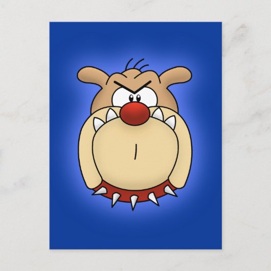 Carte postale Bulldog (Devant)