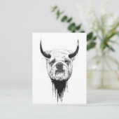 Carte Postale Bulldog (Debout devant)