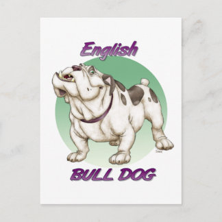 Carte Postale bulldog