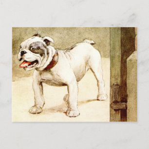 Carte Postale Bulldog