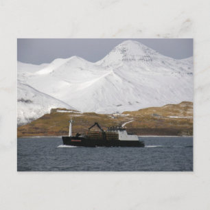 Carte Postale Bulldog, Crab Boat in Dutch Harbour, Alaska