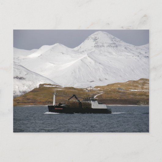 Carte Postale Bulldog, Crab Boat in Dutch Harbour, Alaska (Devant)