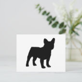 Carte Postale bulldog français (Debout devant)