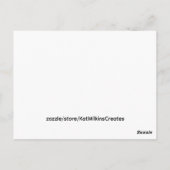 Carte Postale bulldog stink eye (Dos)