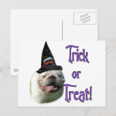 Carte Postale Bulldog Trick (Devant / Derrière)