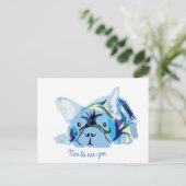 Carte Postale Bulldogs français (Debout devant)