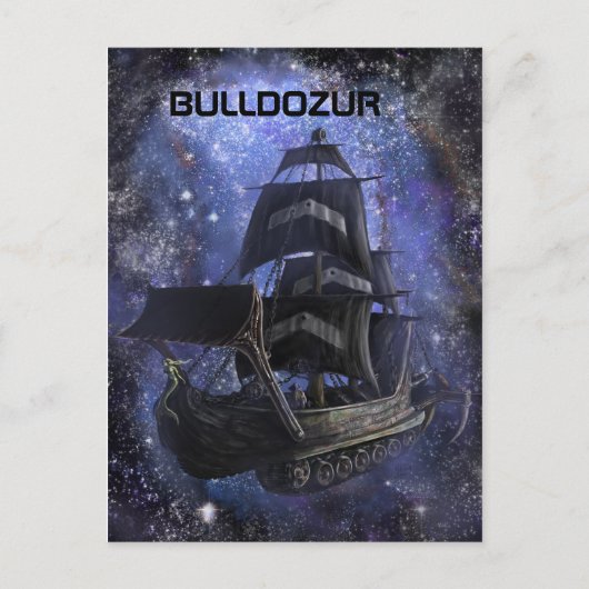 Carte postale Bulldozur Vessel (Devant)