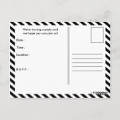 Carte Postale bulle de la bande dessinée (Dos)