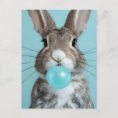 Carte Postale Bulle de la bulle du lapin (Devant)