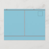 Carte Postale Bulle de texte de bande dessinée de super-héros Me (Dos)