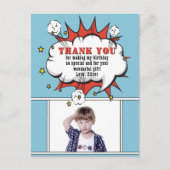 Carte Postale Bulle de texte de bande dessinée de super-héros Me (Devant)