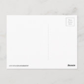 Carte Postale Bulle de Texte Personnalisée Amusante Bande Dessin (Dos)