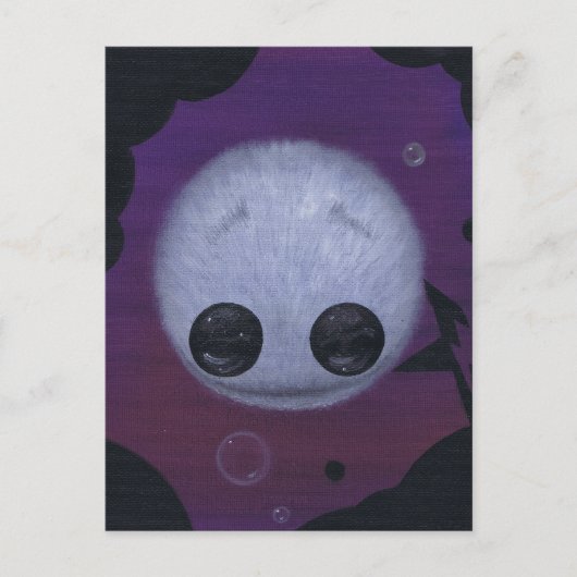 carte postale bulle floue (Devant)