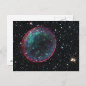 Carte Postale Bulle spatiale (Devant / Derrière)