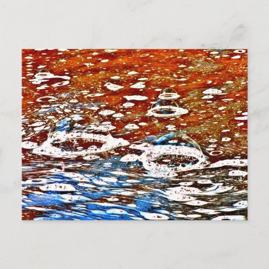 CARTE POSTALE BULLES (Devant)