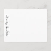 Carte Postale Bulles colorées (Dos)