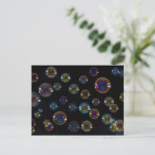 Carte Postale Bulles de savon (Debout devant)