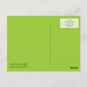 Carte Postale Bulles de soufflage de gènes (Dos)