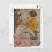 Carte Postale Bulles de souffle (Devant / Derrière)