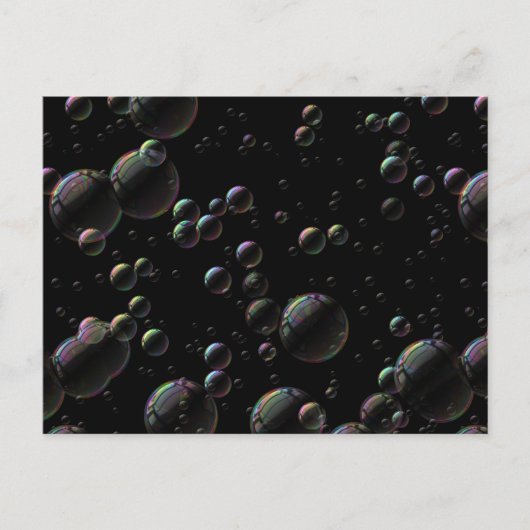 Carte Postale Bulles et bourdes (Devant)