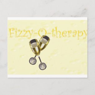 Carte Postale Bulles Fizzy-o-thérapie