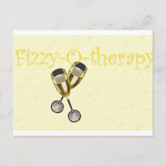 Carte Postale Bulles Fizzy-o-thérapie (Devant)