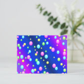 Carte Postale Bulles flottantes (Debout devant)