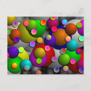 Carte Postale Bulles par Kenneth Yoncich