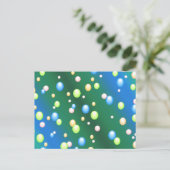 Carte Postale Bulles pluvieuses (Debout devant)