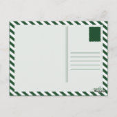Carte Postale Bulles shamrocks (Dos)