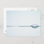 Carte Postale Bulles sur la surface de l'eau (Devant / Derrière)