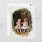 Carte Postale Bulles Vintages (Devant / Derrière)